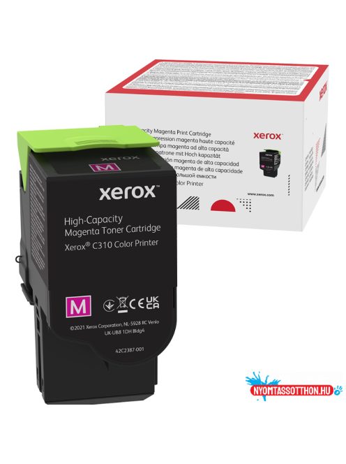 Xerox C310,C315 toner Magenta 5500 oldalra (Eredeti)