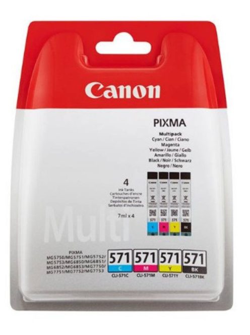 Canon CLI571 Cartridge MULTI C / M / Y / Bk