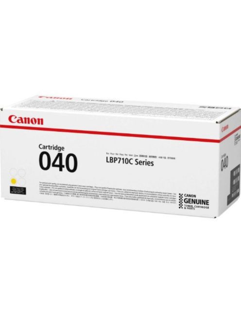 Canon CRG040 Toner Yellow / Original / LBP710 / 712 page 5,400