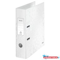 Leitz WOW karton 180° iratrendező, 80mm, fehér