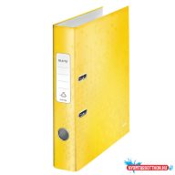 Leitz WOW karton 180° iratrendező, 52mm, sárga