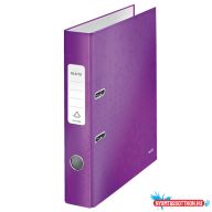 Leitz WOW karton 180° iratrendező, 52mm, lila