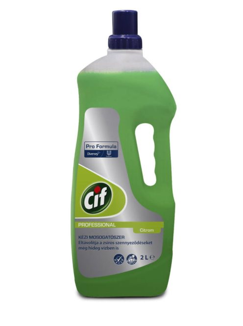 Cif Pro Hand Dishwash kézi mosogatószer 2L (Lemon)