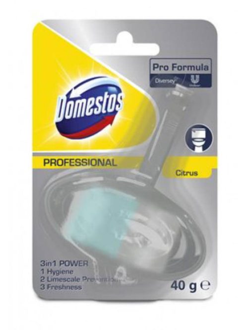 Domestos Pro Formula WC Frissítő Blokk 3in1 Citrus 40g