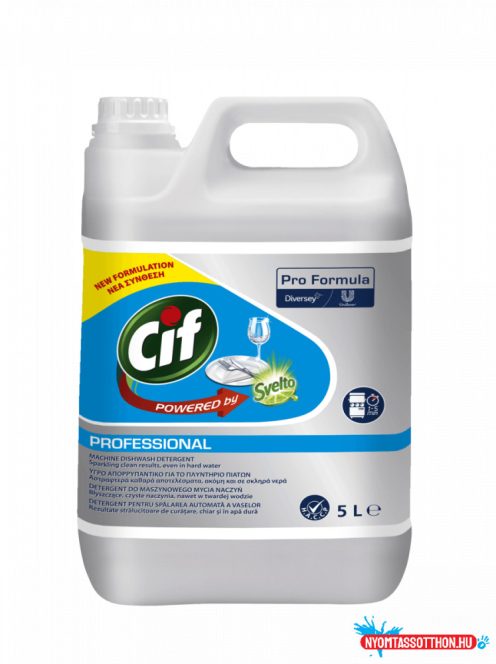 CIF Professional Folyékony gépi mosogatószer - 5 literes