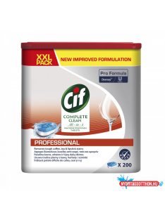CIF Professional All in 1 Gépi mosogató tabletta - 200db