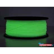   3D FILAMENT CM 1,75 mm PLA sötétben világító Glow-in-Dark zöld 1000g 1kg