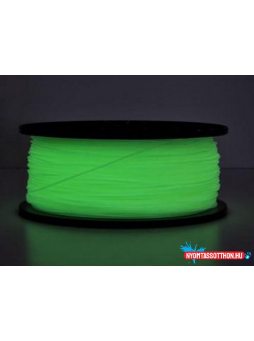 3D FILAMENT CM 1,75 mm ABS sötétben világító Glow-in-Dark zöld 1000g 1kg