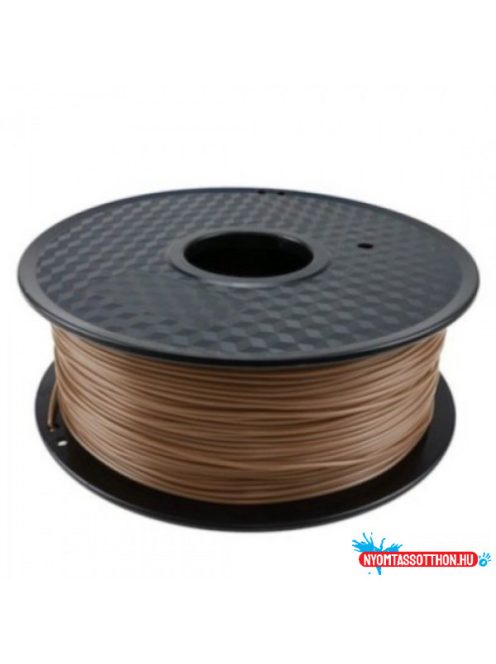 3D FILAMENT CM 1,75 mm fapor-PLA keverék (Wood+PLA) sötét faszín 800g