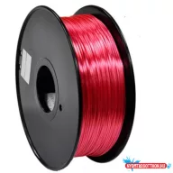 3D FILAMENT CM 1,75 mm polymer silk selyem piros 1000g 1kg