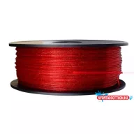   3D FILAMENT CM 1,75 mm PLA csillogó átlatszó piros 1000g 1kg