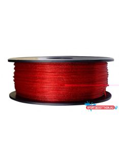   3D FILAMENT CM 1,75 mm PLA csillogó átlatszó piros 1000g 1kg