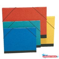   Esselte Rajzlap, dokumentáció, vázlattartó karton gumis mappa, A3 kék, 32x34 cm