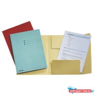   Esselte A4 3 pólyás karton irattartó mappa, narancs, 275 g prespán karton