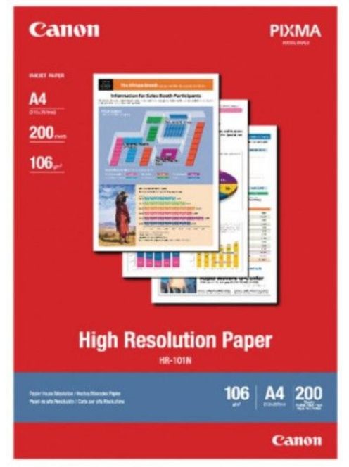 P Canon A / 4 Photo Paper HR101N 200 sheet