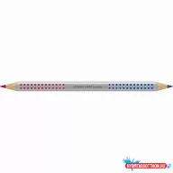   Postairón FABER-CASTELL Jumbo Grip háromszögletű piros-kék