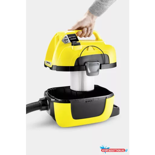 Karcher WD 1 Compact Battery (akkumulátor nélkül) száraz-nedves porszívó