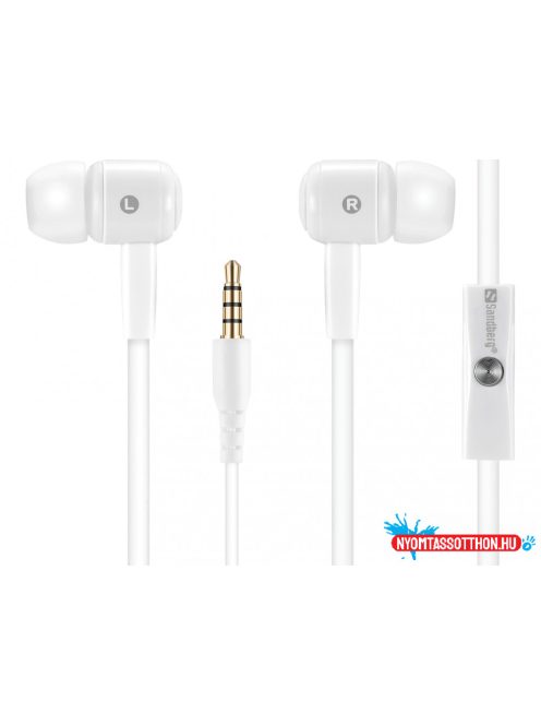 Sandberg Speakn Go In-Earset White