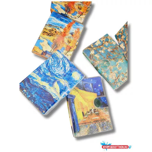 Van Gogh Mini Notesz - laminált borító
