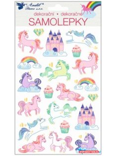 Unikornisos matrica, 21x14 cm