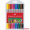Filctoll FABER-CASTELL Grip kétvégű 10 darabos