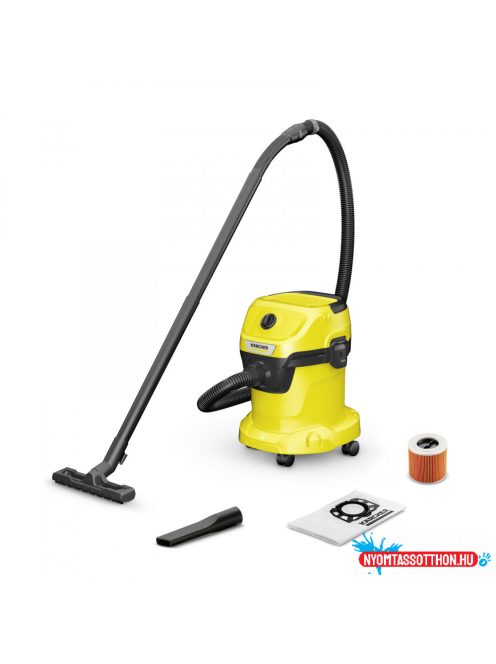 Karcher WD 3 V-15/4/20 EU Száraz-nedves porszívó