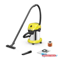 Karcher WD 3 S V-17/4/20 EU Száraz-nedves porszívó
