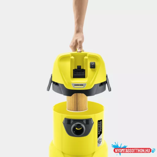 Karcher WD 3 Battery Set EU-II Száraz-nedves, akkumulátoros porszívó