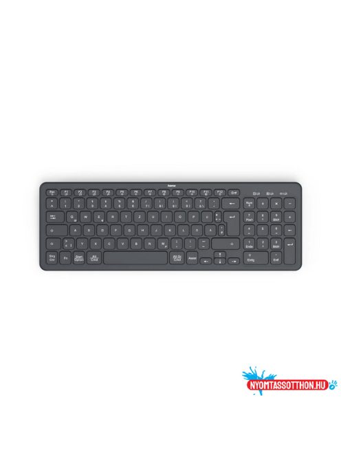 Hama WK-300 vezeték nélküli fekete, Billentyűzet
