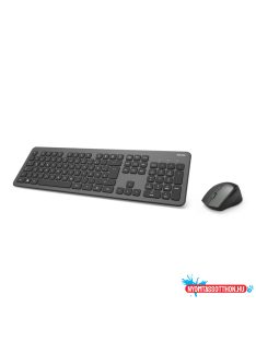   Hama Szett KMW-700 bluetooth vezeték nélküli billentyűzet + egér antracit