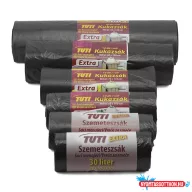 Szemeteszsák 135 liter  70 x 110 cm 10 db/tekercs fekete