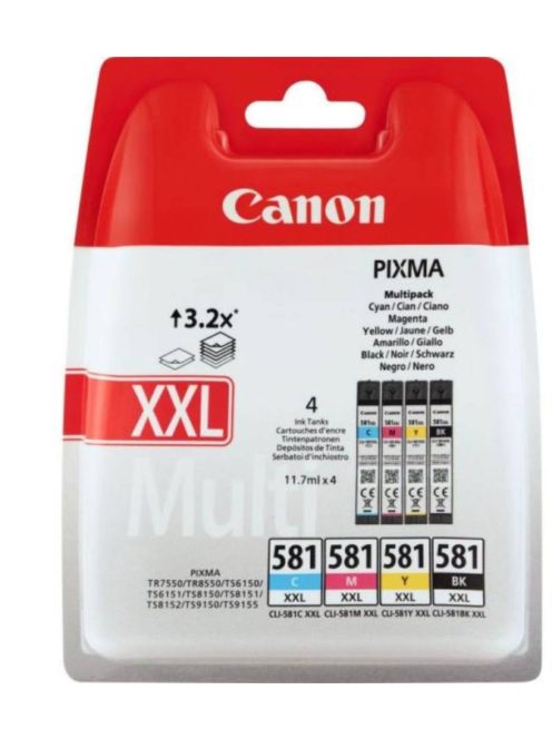 Canon CLI581XXL Cartridge MULTIPACK C / M / Y / Bk / Original /