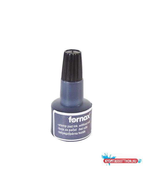 Bélyegzõfesték 30 ml, Fornax fekete