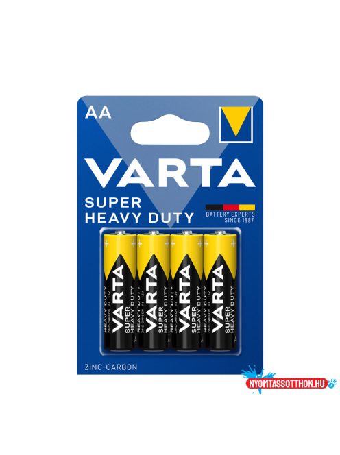 VARTA Superlife Féltartós Ceruza Elem AA B4 (4db/csomag)*