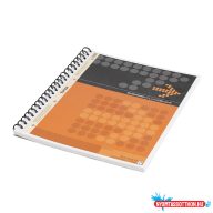   Spirálfüzet A4, 70lap kockás perforált lyukasztott Fornax 10311