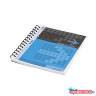   Spirálfüzet A5, 70lap kockás perforált lyukasztott Fornax 10313