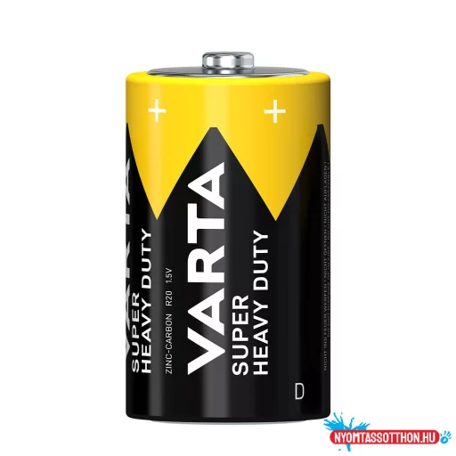 VARTA Superlife Féltartós Góliát Elem D B2 (2 db/csomag)*