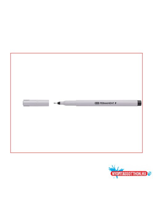 Alkoholos marker tűfilc 0,5mm, F tender fekete