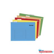 Függõmappa A4, karton Fornax 33-V 5 db/csom natúr