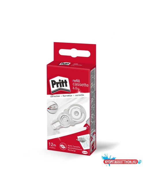 Hibajavító betét 6mmx12m cserélhetõ betétes rollerhez Pritt