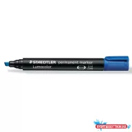   Alkoholos marker 2-5mm, vágott hegyű, Lumocolor 350 Staedtler kék