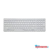   Rapoo Szett E9700M bluetooth (3.0+4.0) + 2,4Ghz vezeték nélküli billentyűzet + egér fehér