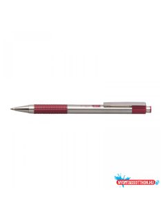   Golyóstoll 0,7mm, bordó test, Zebra F-301, írásszín kék