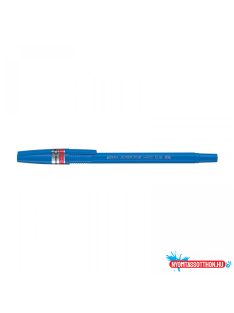 Golyóstoll 0,5mm, kupakos, H-8000 Zebra, írásszín kék