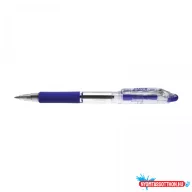   Golyóstoll 0,7mm, nyomógombos Zebra Jimnie, írásszín kék