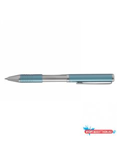   Golyóstoll metál égkék test, Zebra SLF1, írásszín kék