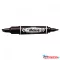 Alkoholos marker Zebra HI MCKIE fekete