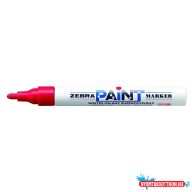 Lakkmarker olajbázisú Zebra piros