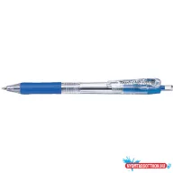 Golyóstoll 0,7mm, Zebra Tapli clip Eco, írásszín kék