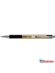   Golyóstoll 0,7mm, metál pezsgõ test, Zebra F301A, írásszín kék